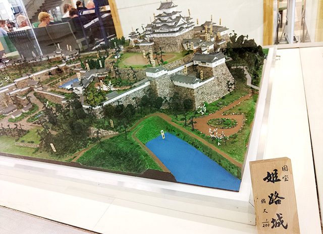 信長の野望 出陣 姫路城 JR 模型2