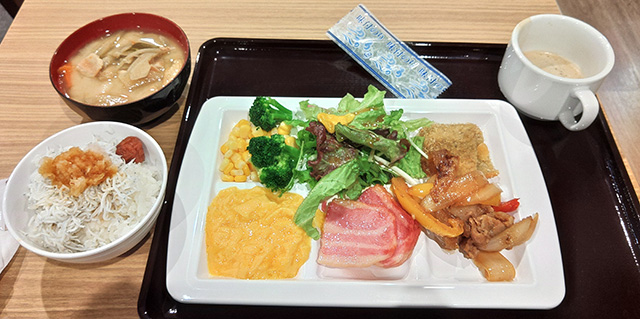 ホテルウィングインターナショナル静岡 和洋ビュッフェ 選び取った料理