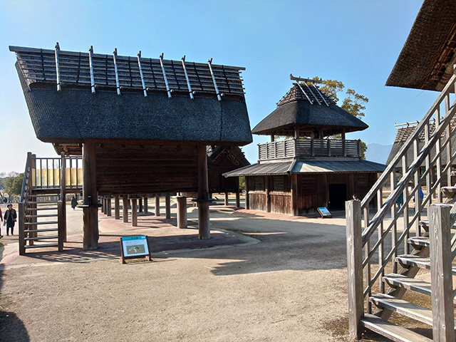 吉野ヶ里歴史公園 倉と市