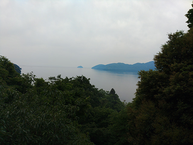 ビワイチ 賤ヶ岳古戦場 山頂付近 景色