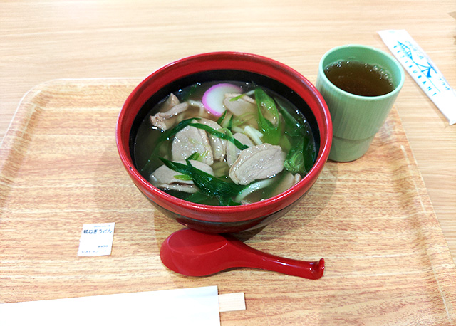 道の駅 びわ湖大橋 米プラザ 鴨ねぎうどん