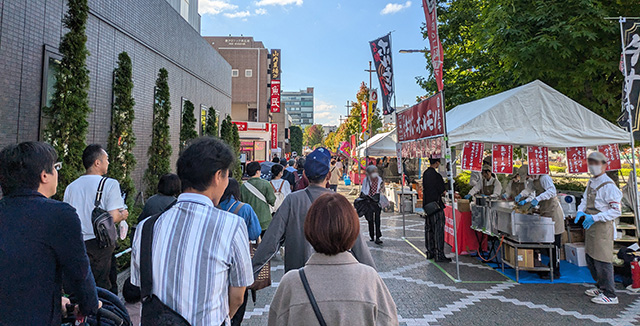 西条 酒まつり 道路