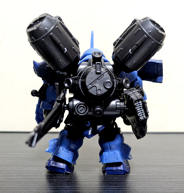 食玩 MOBILITY JOINT GUNDAM VOL.2 ギラ・ドーガ レズン専用機 EXパーツ装着 背面