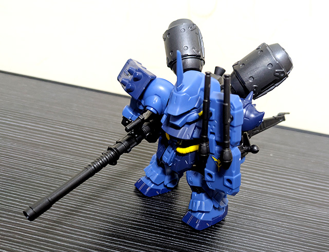 食玩 MOBILITY JOINT GUNDAM VOL.2 ギラ・ドーガ レズン専用機 EXパーツ装着 斜め上