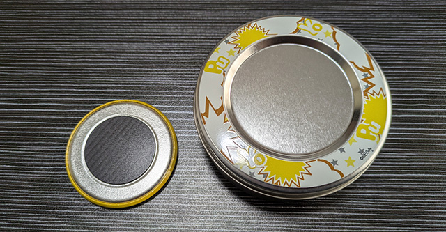 DMMスクラッチ B賞 マグネット付き缶ケース 分離