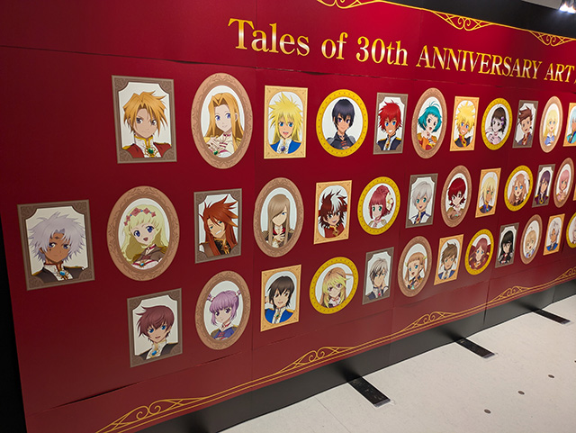 Tales of 30th ANNIVERSARY ART展 撮影可能エリア2