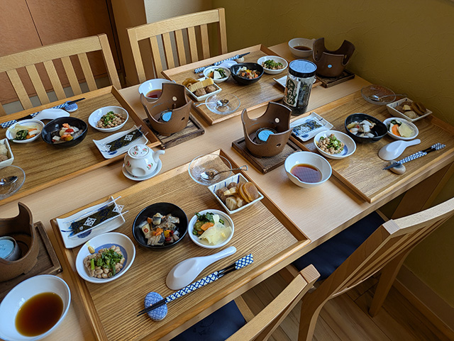 福井県 宝永旅館 朝食