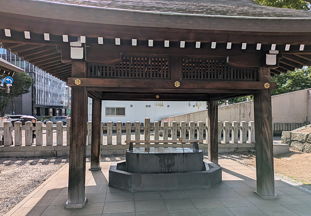 佐佳枝廼社 手水舎