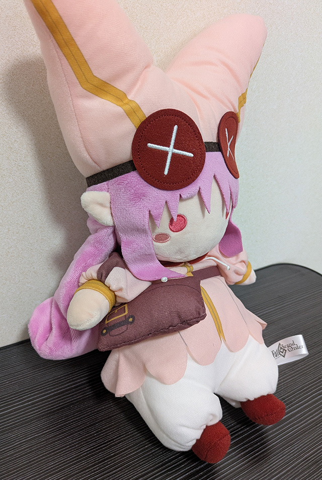 FGO カルデア・サテライトステーション 2024-2025 商品 ハベにゃんぬいぐるみ 開封 斜め