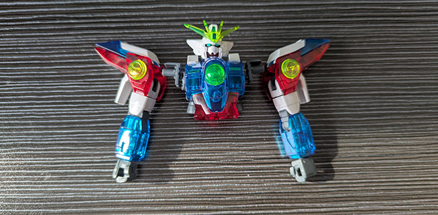 ガンプラ HGAC ウイングガンダムゼロ ソリッドクリア 腕