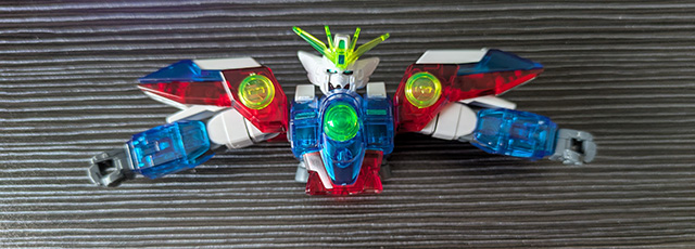 ガンプラ HGAC ウイングガンダムゼロ ソリッドクリア 腕 ドッキング