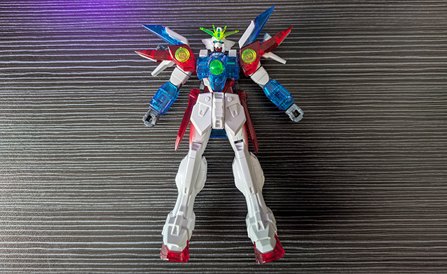ガンプラ HGAC ウイングガンダムゼロ ソリッドクリア 腰 ドッキング 表