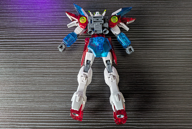 ガンプラ HGAC ウイングガンダムゼロ ソリッドクリア 腰 ドッキング 裏
