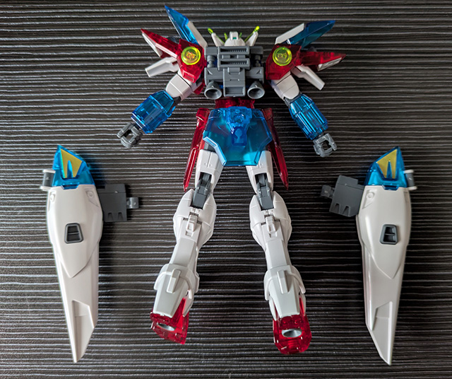 ガンプラ HGAC ウイングガンダムゼロ ソリッドクリア ウイングバインダー