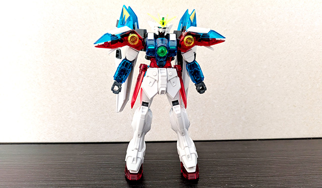 ガンプラ HGAC ウイングガンダムゼロ ソリッドクリア ウイングバインダー 表