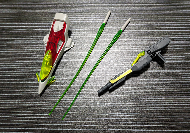 ガンプラ HGAC ウイングガンダムゼロ ソリッドクリア 武装
