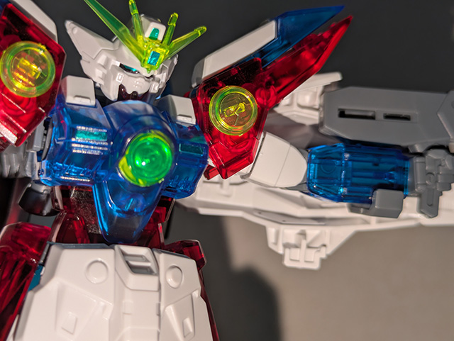 ガンプラ HGAC ウイングガンダムゼロ ソリッドクリア ツインバスターライフル 超近距離