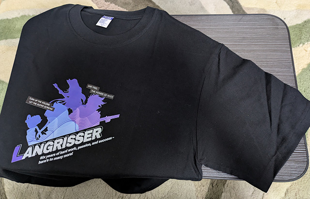 ランモバ6魂アンケートキャンペーン Tシャツ 開封