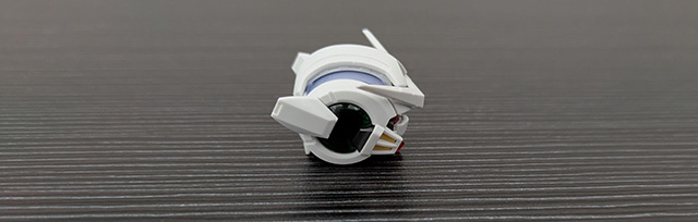 ガンプラ MG ガンダムエクシア ソリッドクリア ヘッド部分 横