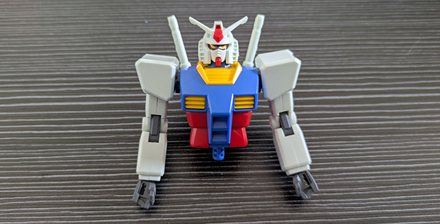 ガンダム 組立体験会ver. 上半身
