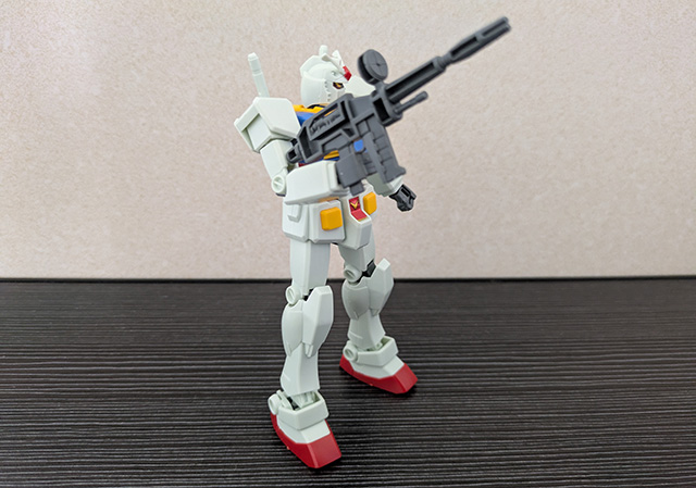 ガンダム 組立体験会ver. 完成 ポーズ 横