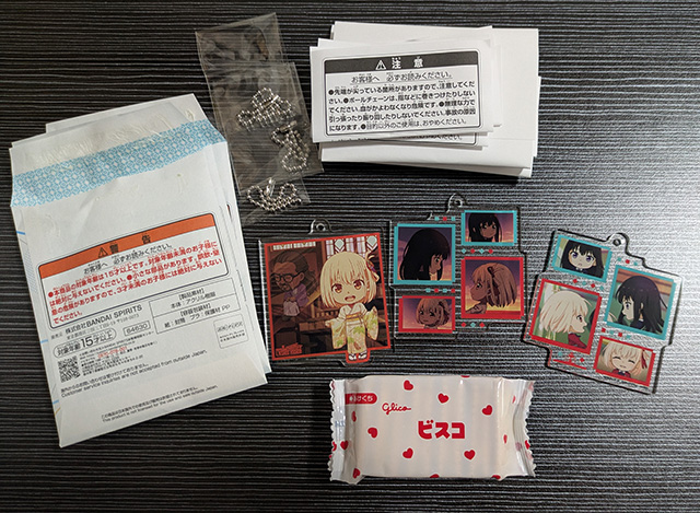 一番くじ リコリス・リコイル 3弾 H賞 アクリルチャーム 中身