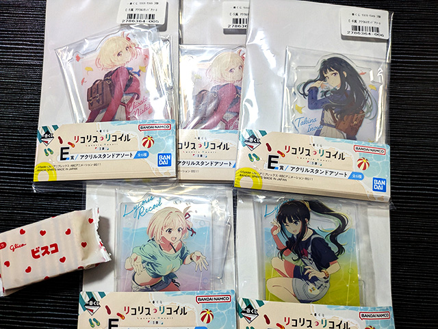 一番くじ リコリス・リコイル 3弾 E賞 アクリルスタンドアソート