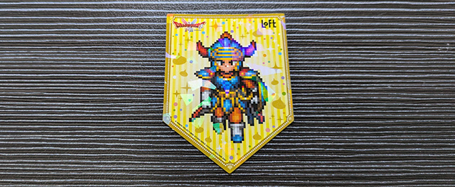 ドラゴンクエストI＆II×ロフト グッズキャラバン 2025 オリジナルシール 表面