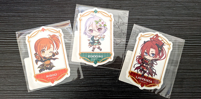 DMMスクラッチ プリンセスコネクト！Re:Dive E賞 ステッカー