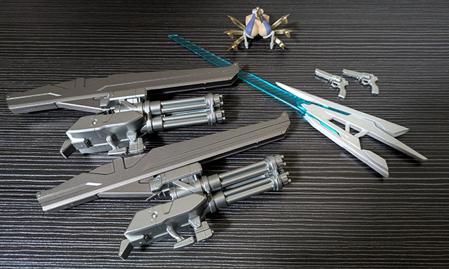 美プラ KOTOBUKIYA ゼノサーガⅢ KOS-MOS ver.4 装備品