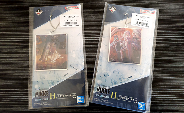 一番くじ NIKKE CHAPTER6 H賞 アクリルミラーチャーム