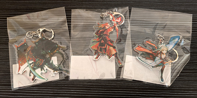 サムライレムナント 2周年記念オンラインくじ E賞 アクリルキーホルダー