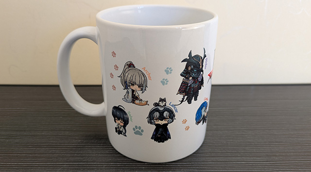 サムライレムナント 2周年記念オンラインくじ C賞 マグカップ 横取っ手左