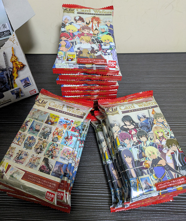 テイルズ オブ シリーズ 30th Anniversary カードウエハース パッケージ