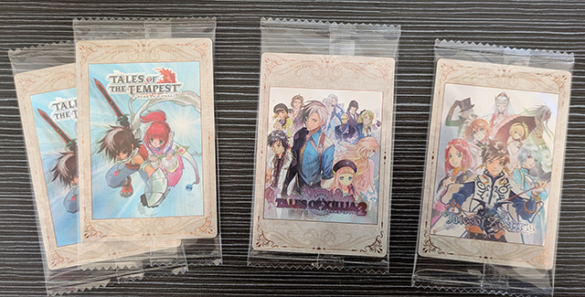 テイルズ オブ シリーズ 30th Anniversary カードウエハース パッケージ 開封 メインビジュアルカード2