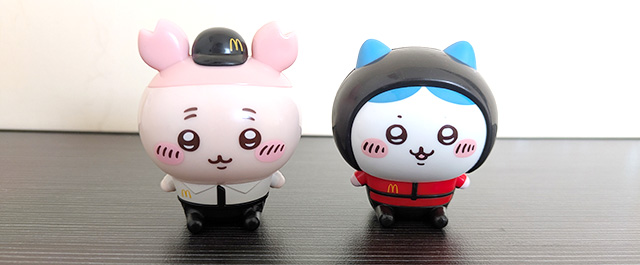 マクドナルド ハッピーセット ちいかわ 古本屋 ハチワレ