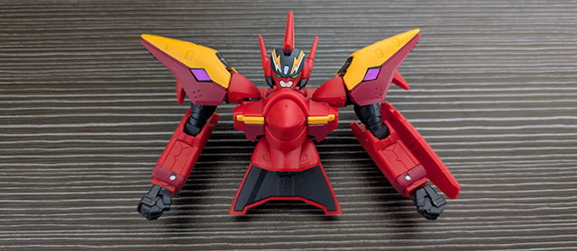 マクロスモデラーズ マクロス7 VF-19改 ファイヤーバルキリー 上半身 正面