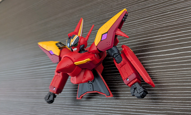 マクロスモデラーズ マクロス7 VF-19改 ファイヤーバルキリー 上半身 斜め