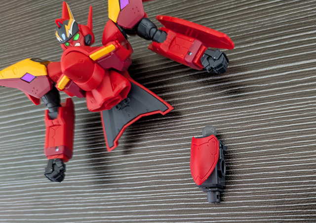 マクロスモデラーズ マクロス7 VF-19改 ファイヤーバルキリー 股間