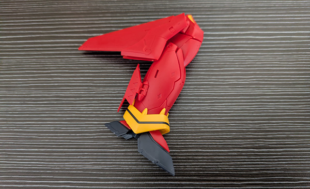 マクロスモデラーズ マクロス7 VF-19改 ファイヤーバルキリー 片足