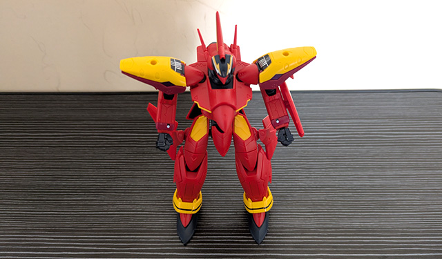 マクロスモデラーズ マクロス7 VF-19改 ファイヤーバルキリー 全体 俯瞰
