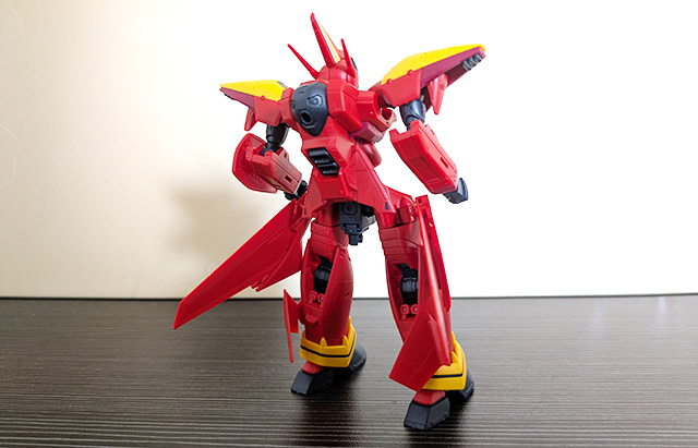 マクロスモデラーズ マクロス7 VF-19改 ファイヤーバルキリー 全体 背面