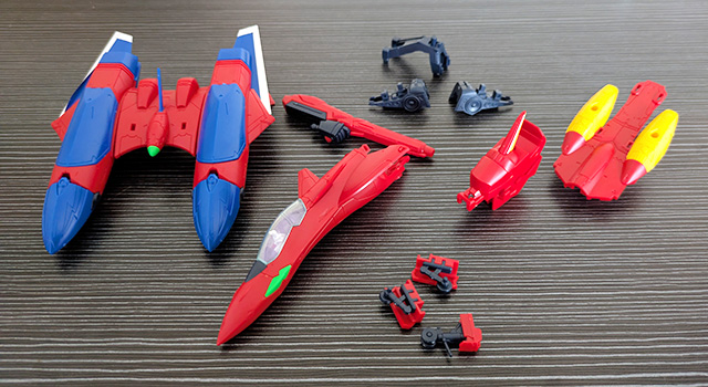 マクロスモデラーズ マクロス7 VF-19改 ファイヤーバルキリー オプションパーツ