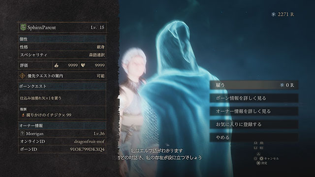 ドラゴンズドグマ2 ポーンを呼び出す 確認